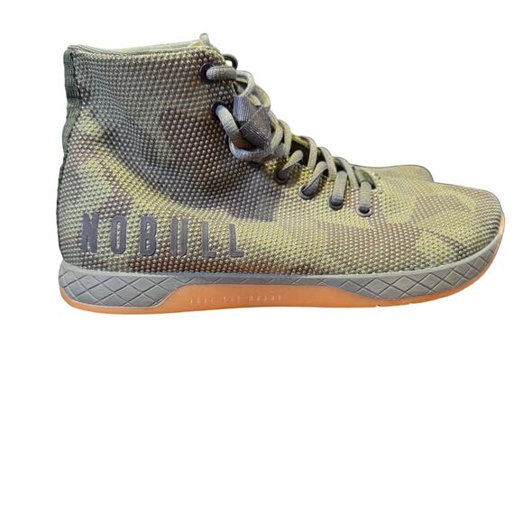 No Bull Outwork Hi-Top Army Camo Trainer Sneaker/Tennis Shoe Size M=7.5 W=9 - Picture 1 of 9